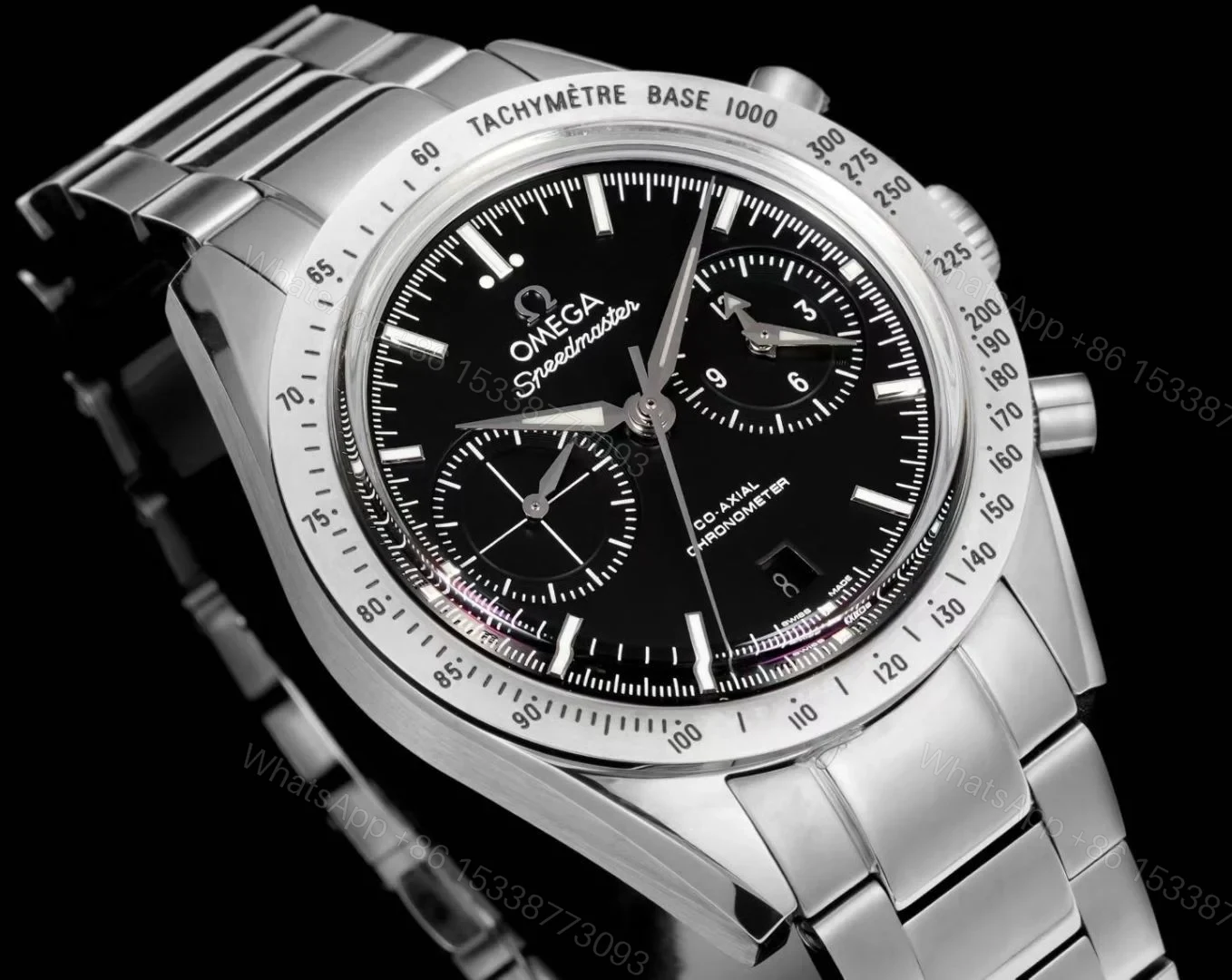 View 3 of Omega Speedmaster 57 Co-Axial Stainless Steel Black Dial Bracelet 331.10.42.51.01.001