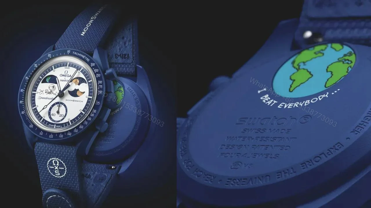 View 5 of Swatch x Omega Bioceramic Moonswatch
