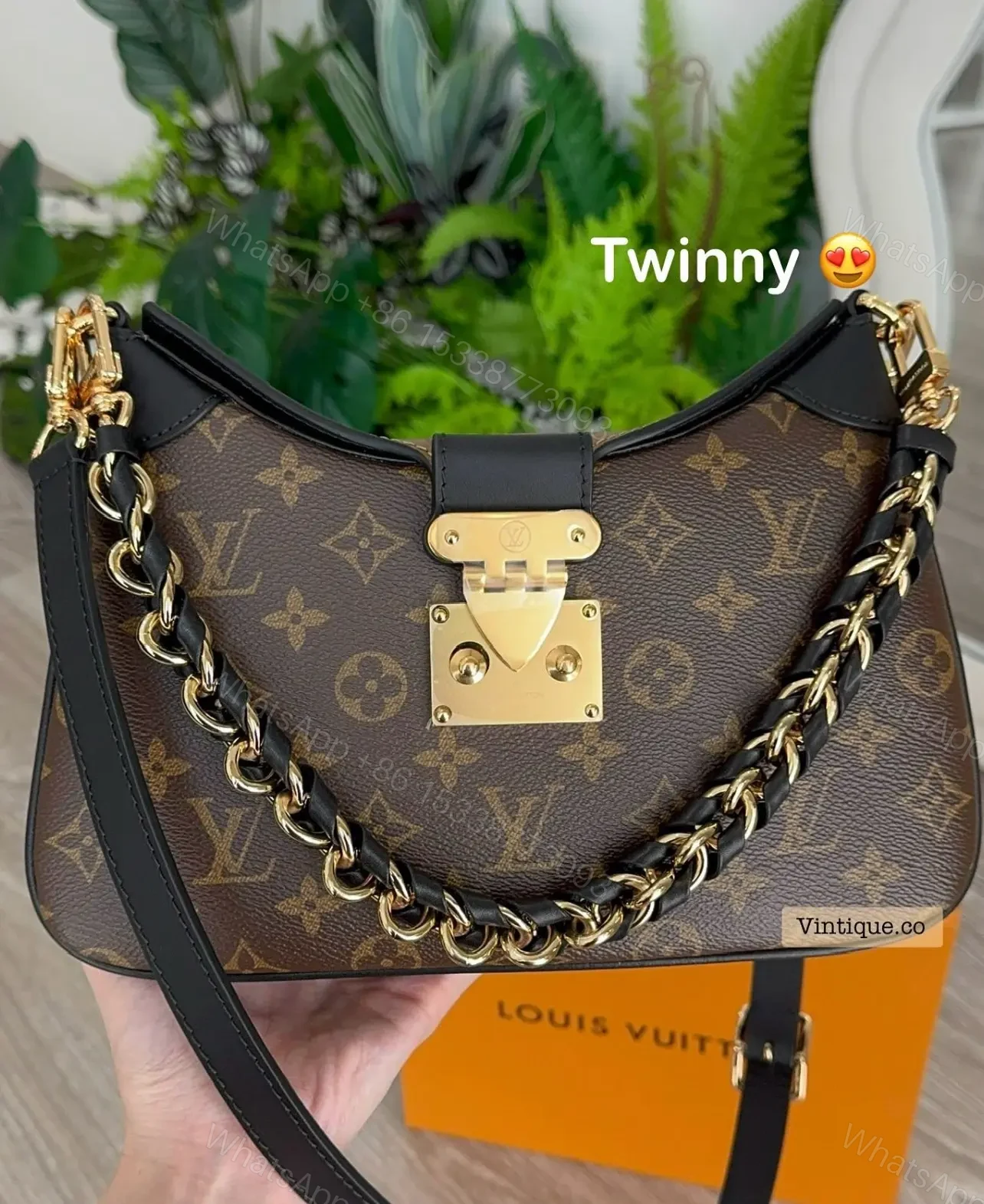 Louis Vuitton LV Twinny bag in Monogram — view 1