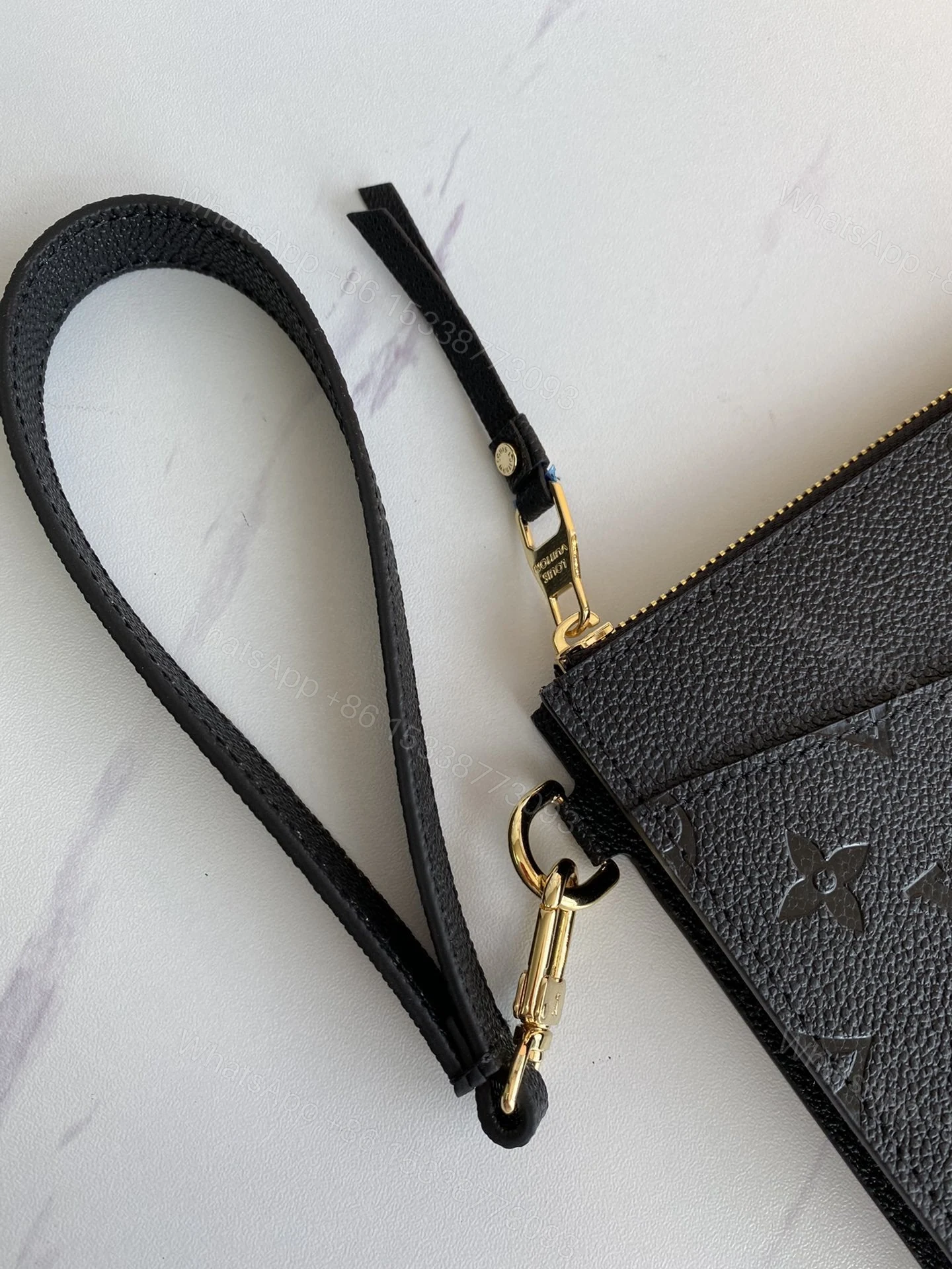 View 6 of Louis Vuitton Empreinte Daily Pouch Black