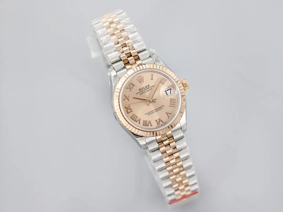 View 2 of Rolex Datejust 31 Rose Roman Watch Jubilee Ultimate 31MM 278381RBR-0002