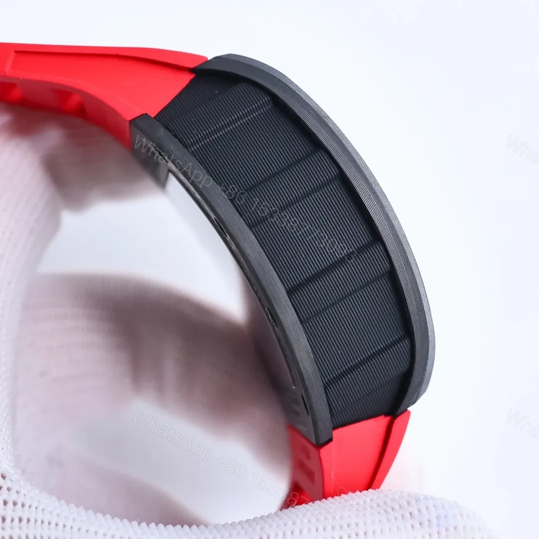 View 6 of BBR Factory Richard Mille RM011 Red Strap Watch