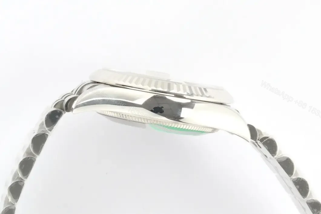 View 6 of Rolex Datejust 31 Stainless Steel Fluted Jubilee Silver – Diamond 178274-0018