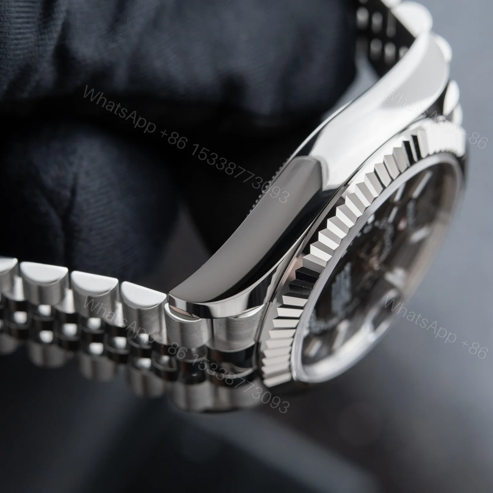 View 10 of Superclone Rolex Sky-Dweller Bright black Dial 336934 Jubilee