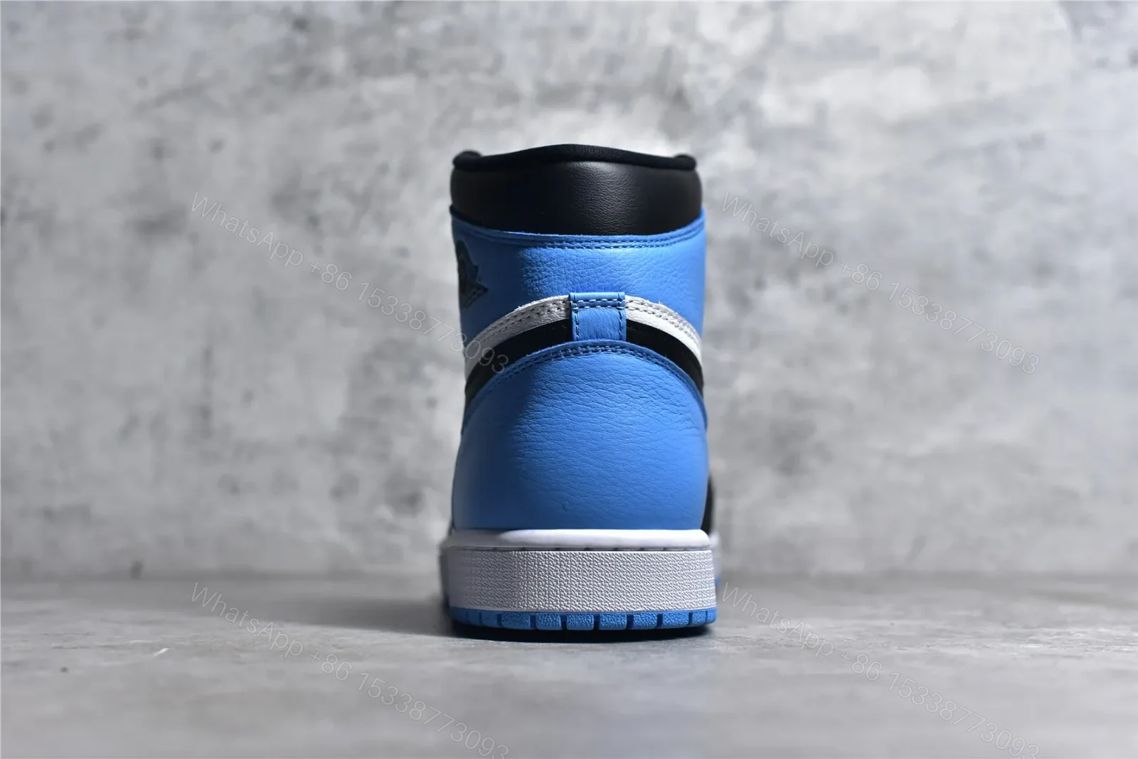 View 7 of Air Jordan 1 Retro High OG “UNC Toe” Reps