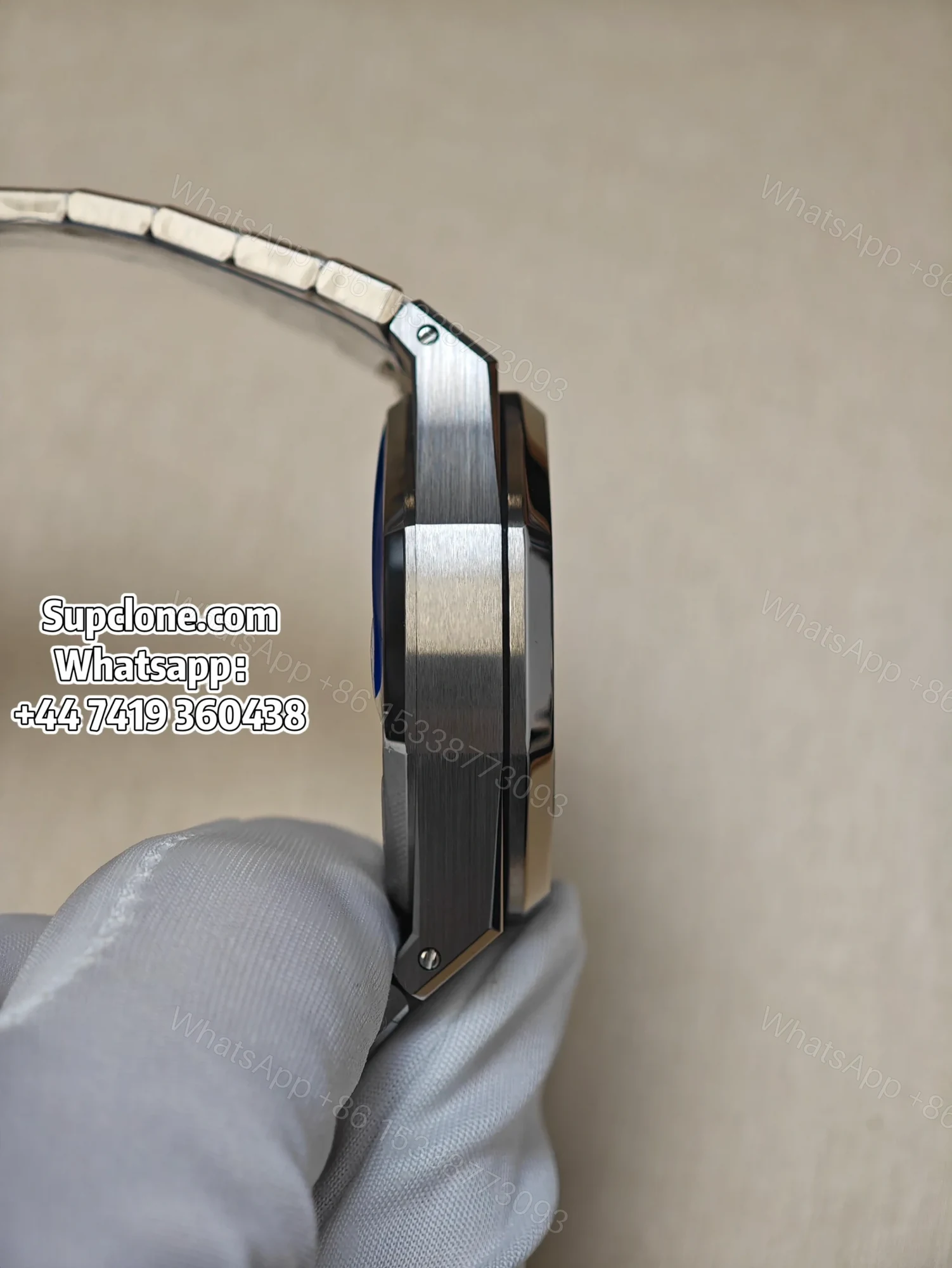 View 8 of Audemars Piguet Super Clone Royal Oak White Dial 26240 Chronograph 41mm