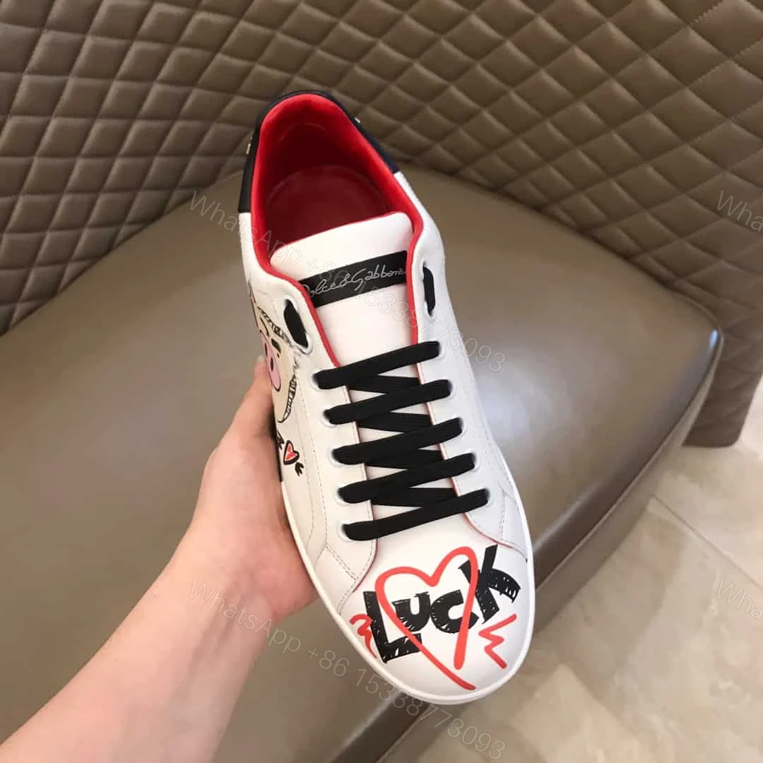 View 7 of DOLCE & GABBANA PORTOFINO PADRINO PIG SNEAKERS – DG27