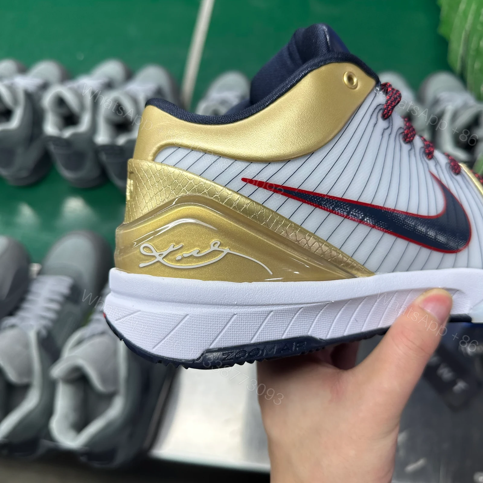 View 3 of Nike Kobe 4 Protro Gold Medal (2024)