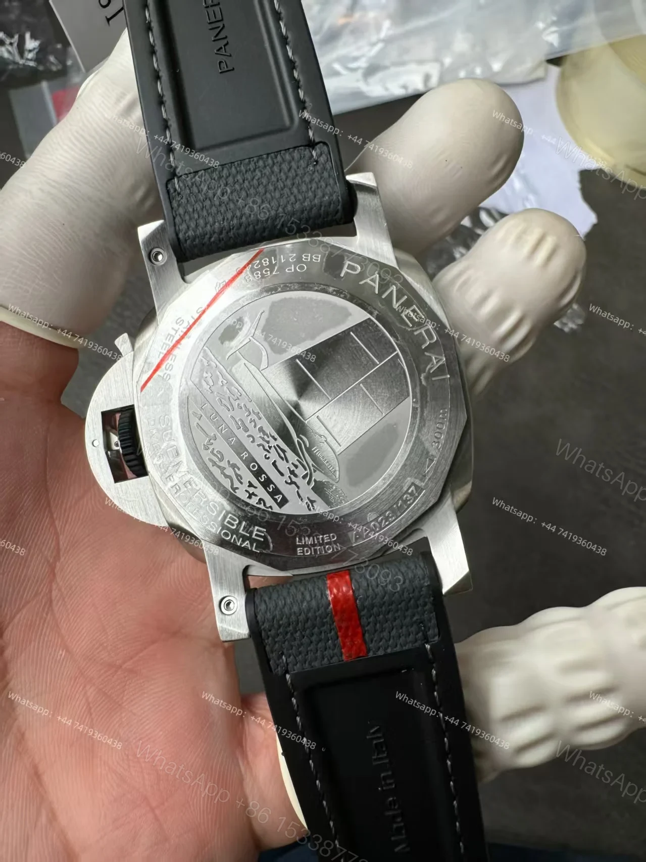 View 12 of Panerai Super Clone Submersible PAM01681 Luna Rossa 44MM