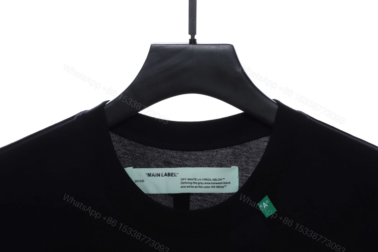 View 8 of Off-White Graffiti Pink Arrow Black T-Shirt