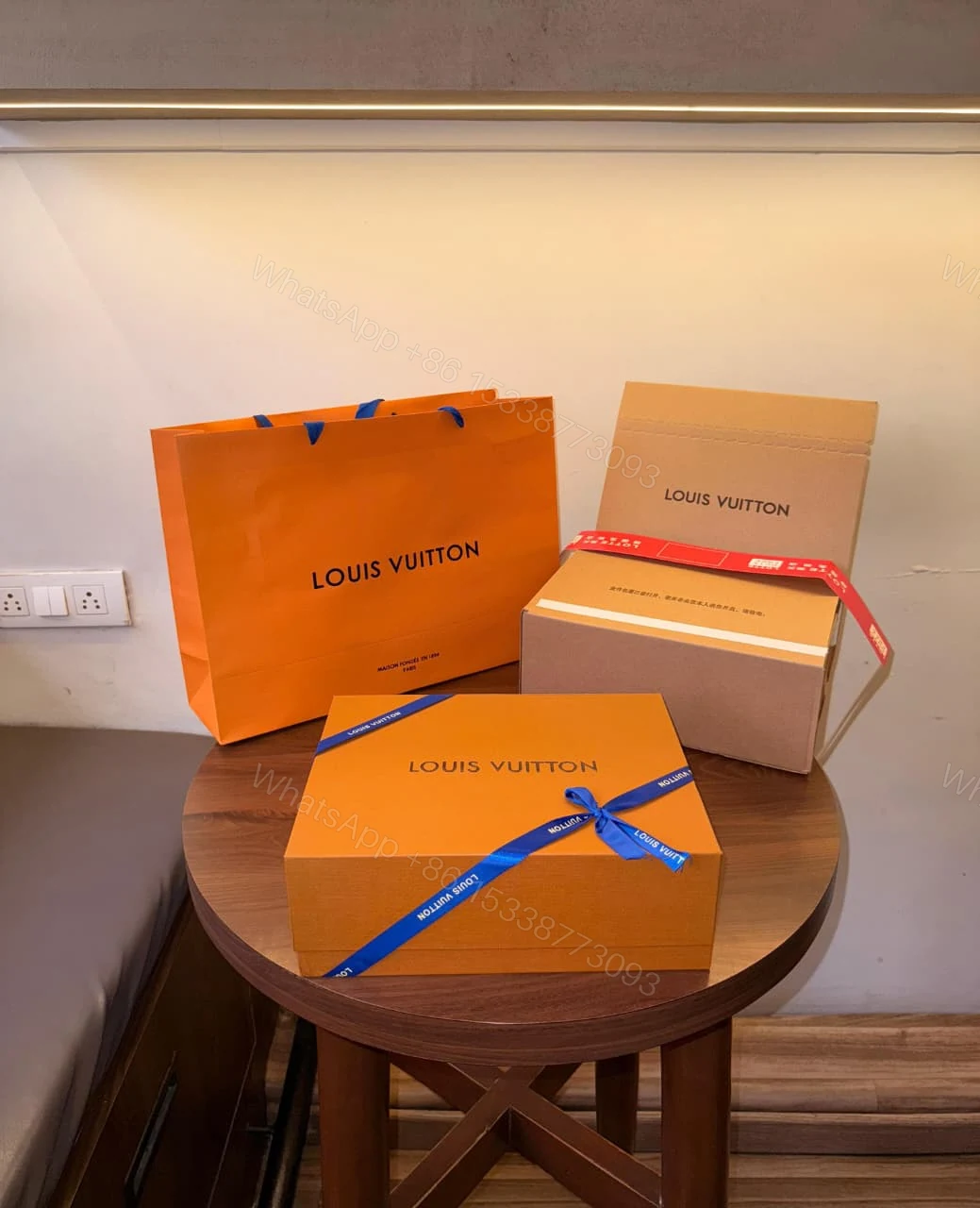 View 6 of FIRST COPY LOUIS VUITTON MADELEINE MM BICOLOR HANDBAG