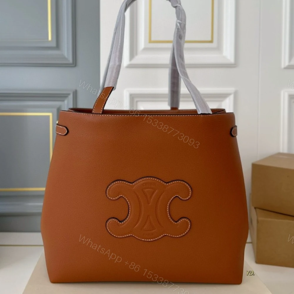 View 2 of CELINE ANAIS TOTE BAG BROWN 33CM