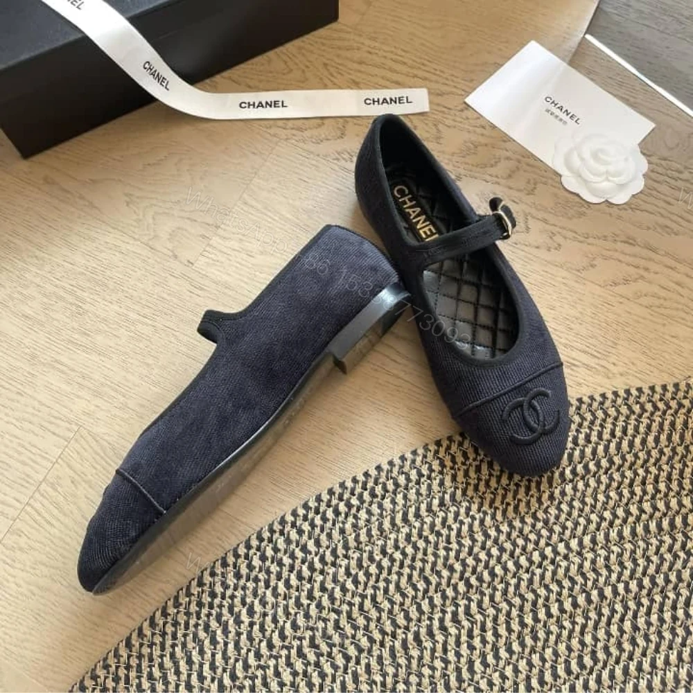 View 4 of Chanel Mary Jane Ballet Flat Black