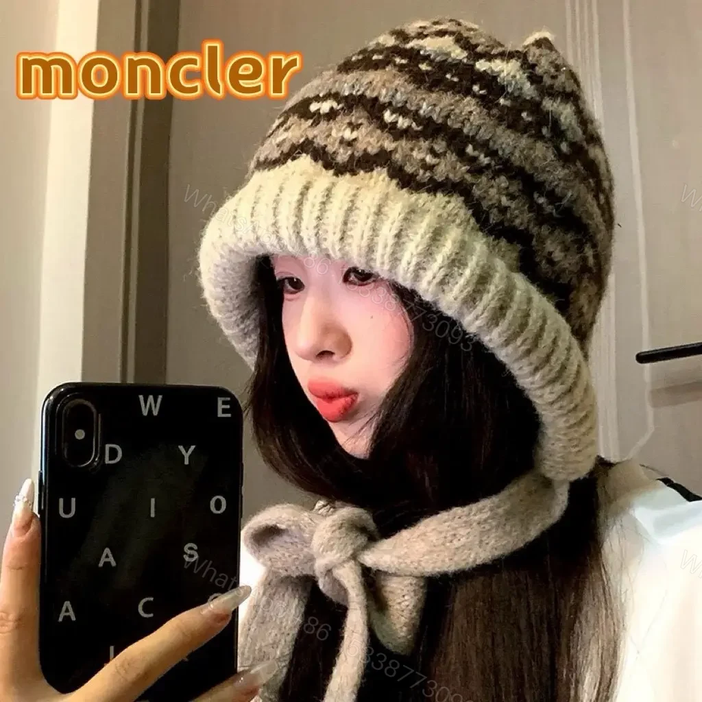 View 5 of Cozy Knit Hat with Subtle Logo – Premium Warmth Cap