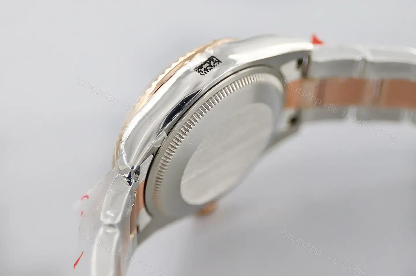 View 6 of Rolex Datejust 31 178313 Diamond Champagne Dial Oyster Bracelet Watch 178383-0005
