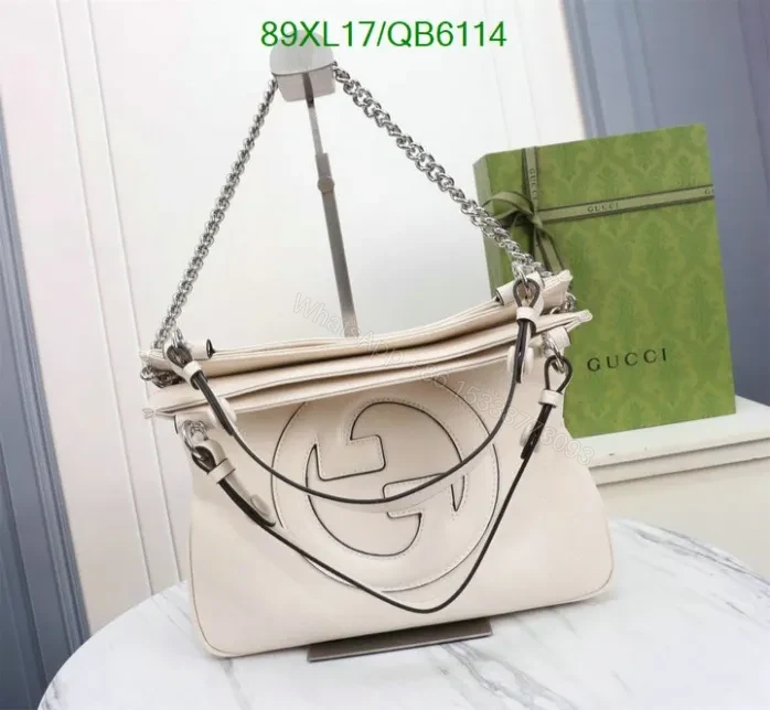 View 27 of Gucci Knockoff Brown Blondie Small Shoulder Bag QB61144 – Iconic Interlocking G Design
