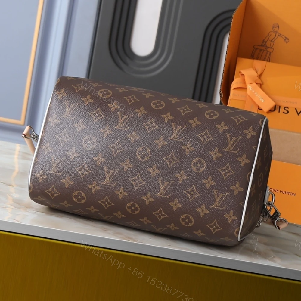 View 5 of Louis Vuitton 57th Street NYC Speedy Bandoulière 30 Monogram Silver 30cm M27324