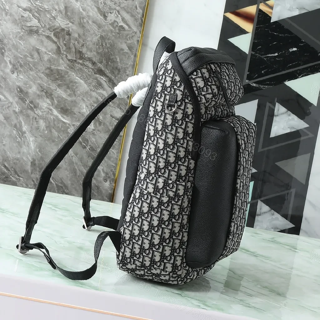 View 7 of Compact Monogram Daypack: Luxe Everyday Carry Backpack