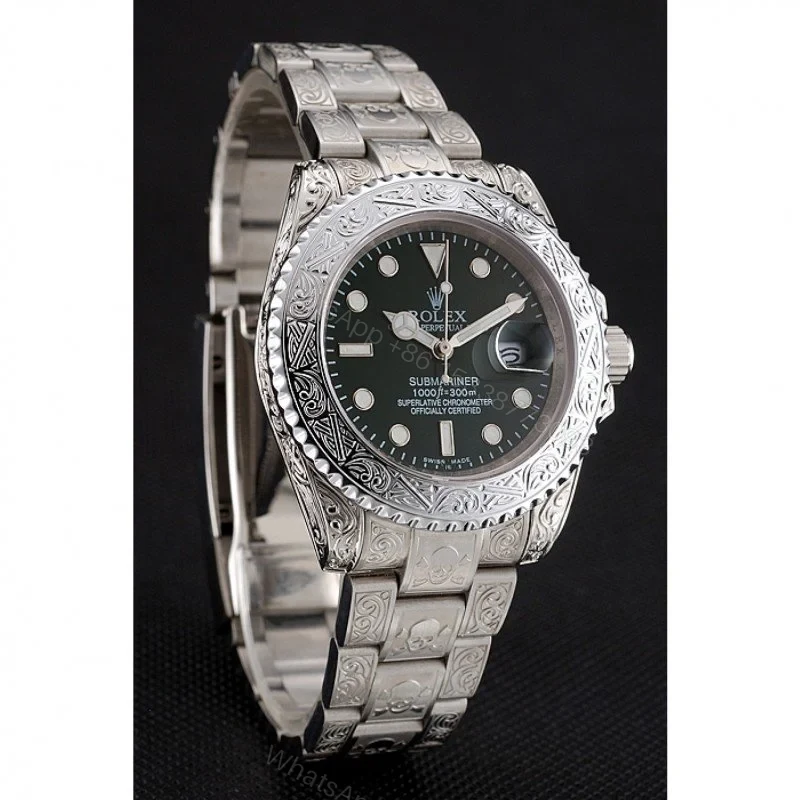 View 3 of Replica Rolex Submariner Black Dial 1454080
