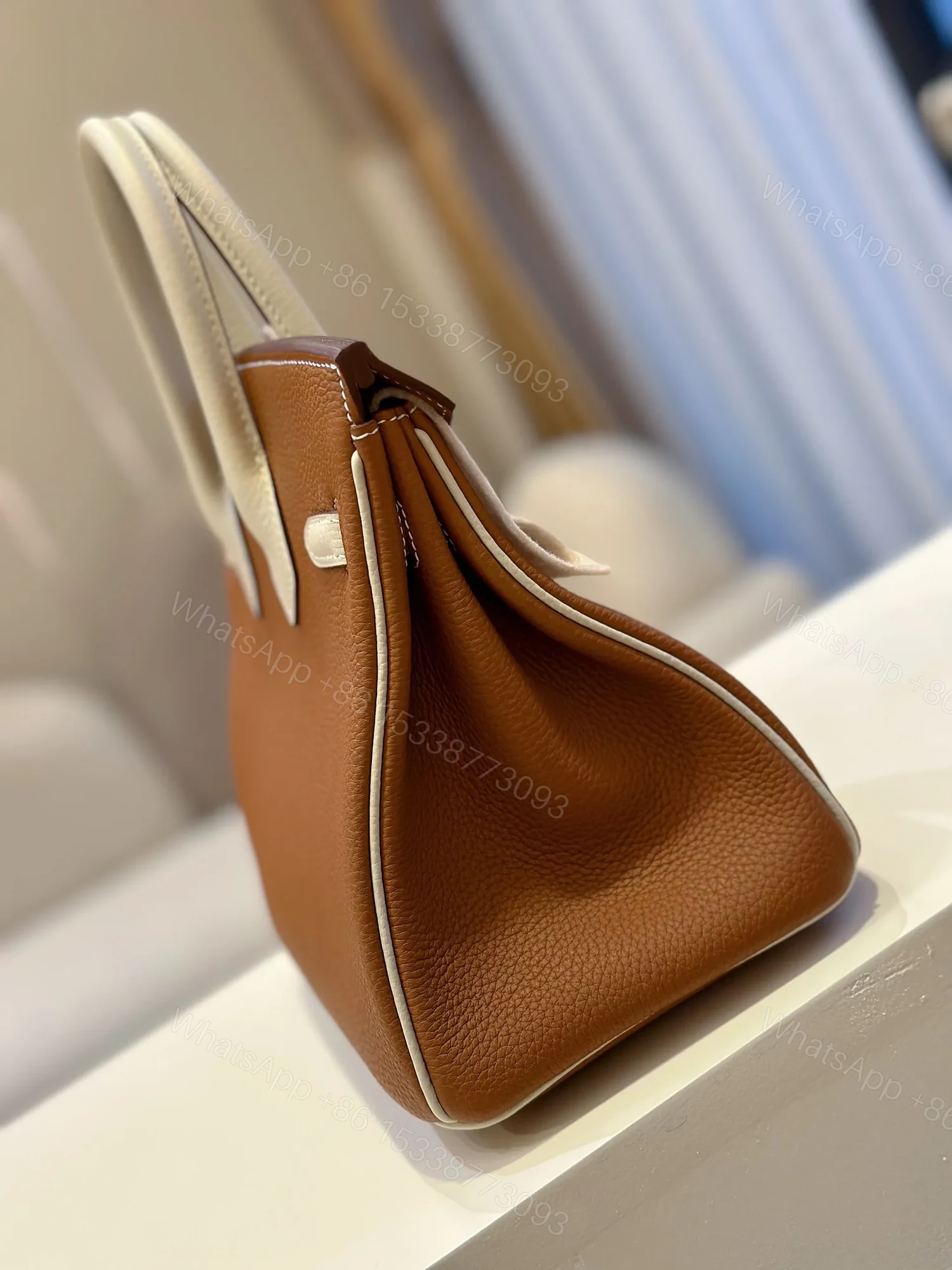 View 5 of HN 30 Brown/Beige Customize Palladium Hardware