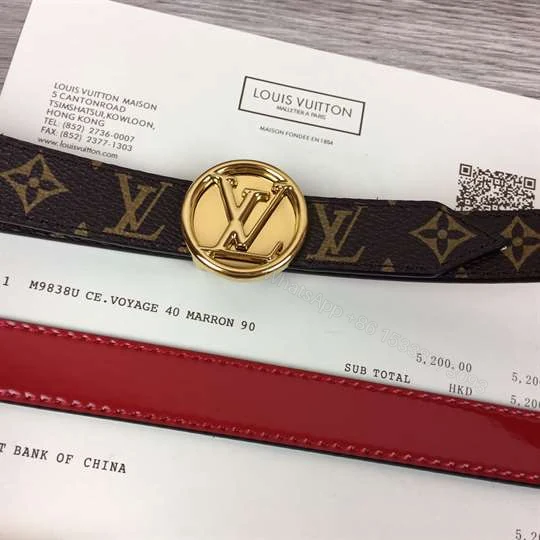 View 5 of LV CIRCLE REVERSIBLE BELT – B146