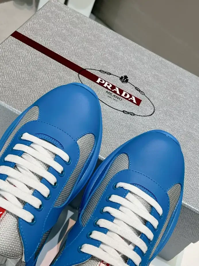 View 9 of PRADA AMERICA’S CUP SOFT RUBBER AND BIKE FABRIC SNEAKERS – PRD001