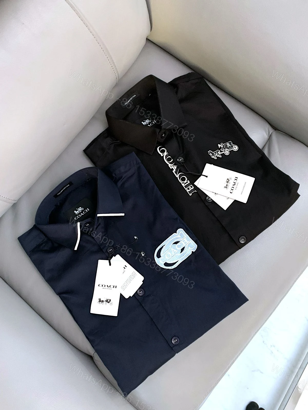 View 4 of FIRST COPY COACH ORIGINAL SOFT COTTON SUMMER SHIRT