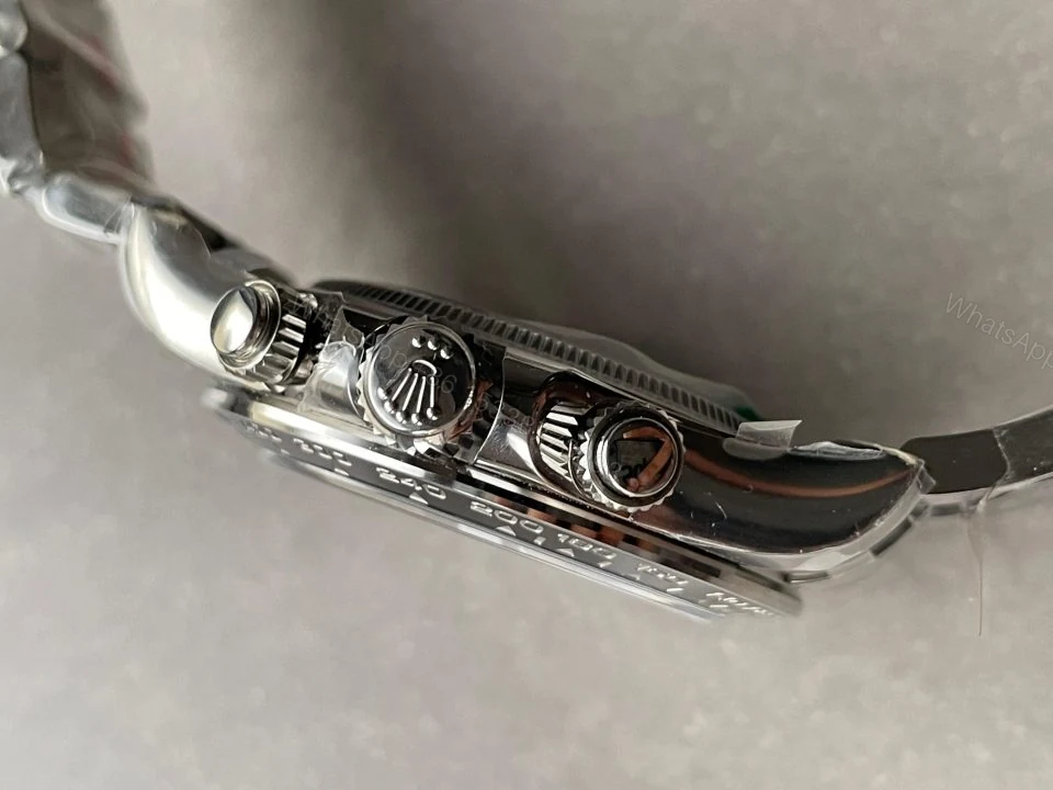 View 7 of Clean factory 1:1 Rolex 2023 Daytona 126500 Best Edition 904L Steel Black Dial SH4131
