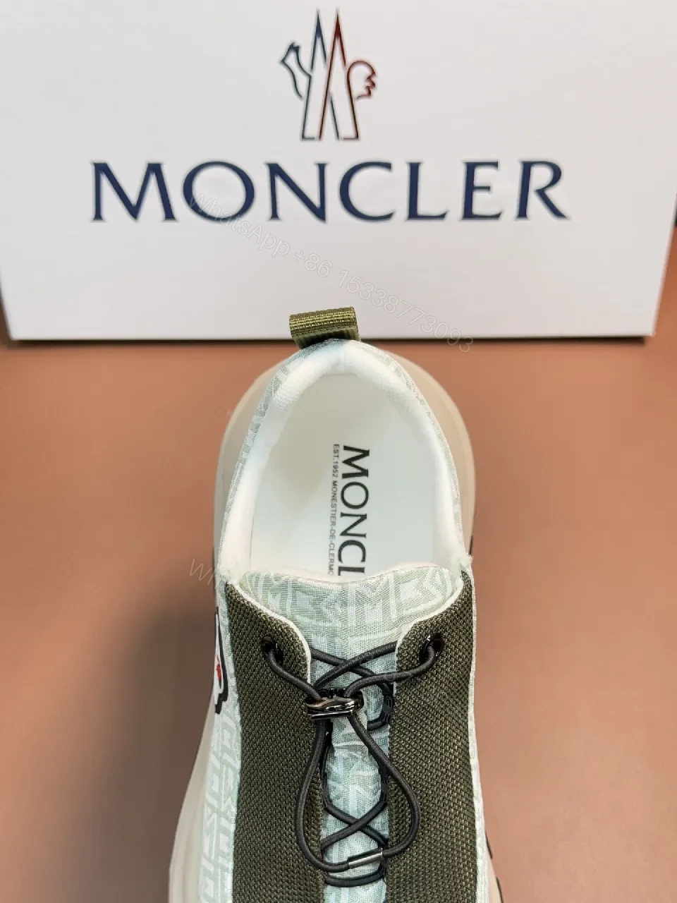 View 6 of Chunky Knit Street-Tech Sneakers: Luxe Moncler-Inspired, All-Day Comfort