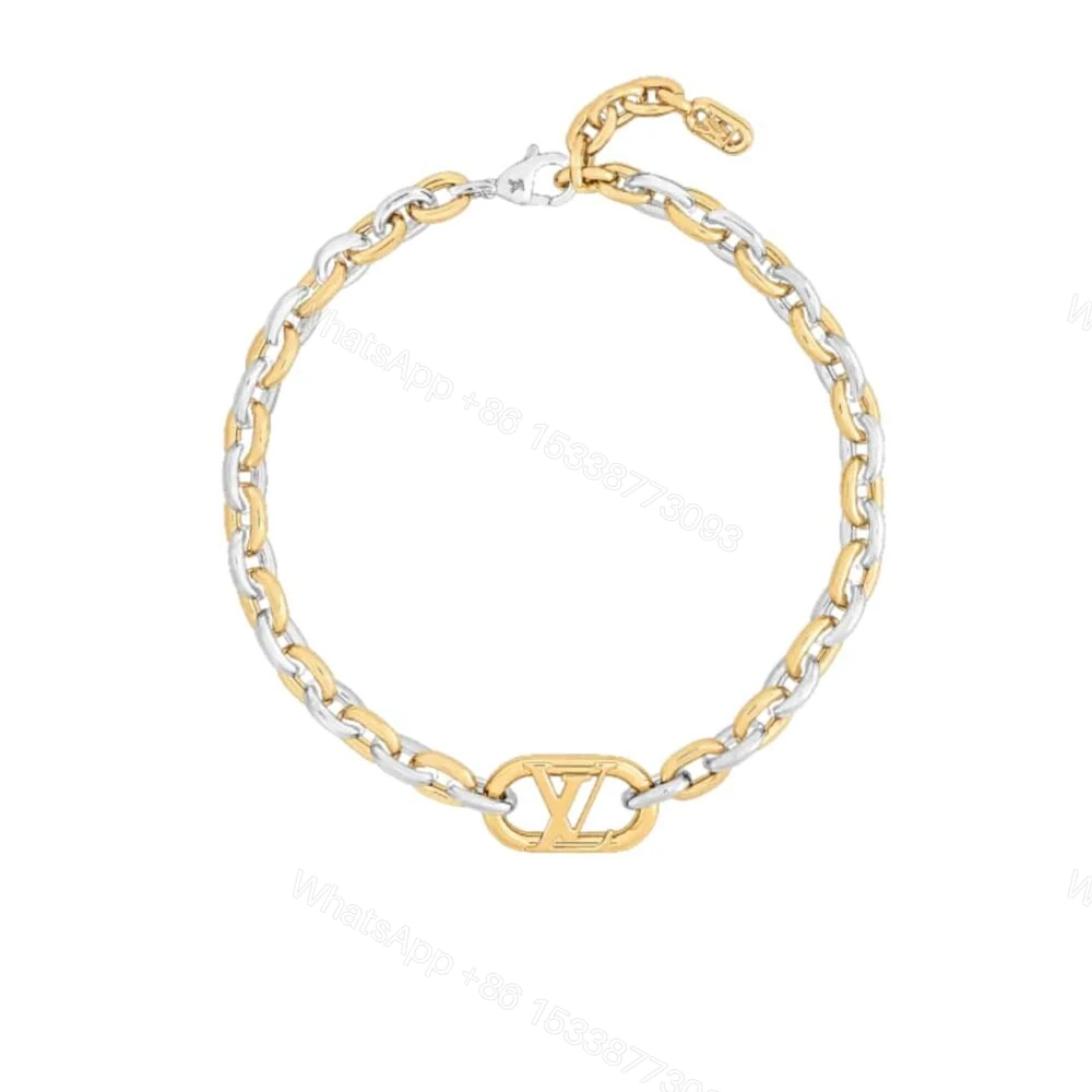 Louis Vuitton Everyday Chain LV Necklace Gold And Silver — view 1