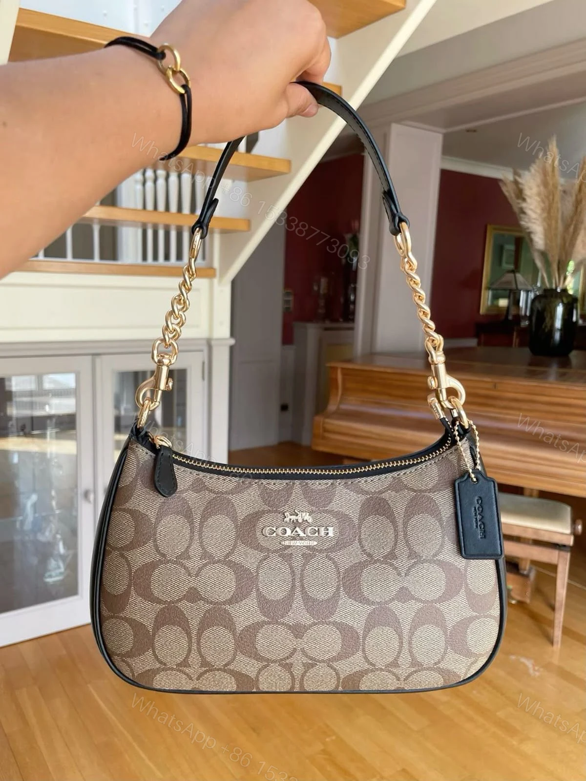 View 19 of FIRST COPY Coach Teri Shoulder Bag