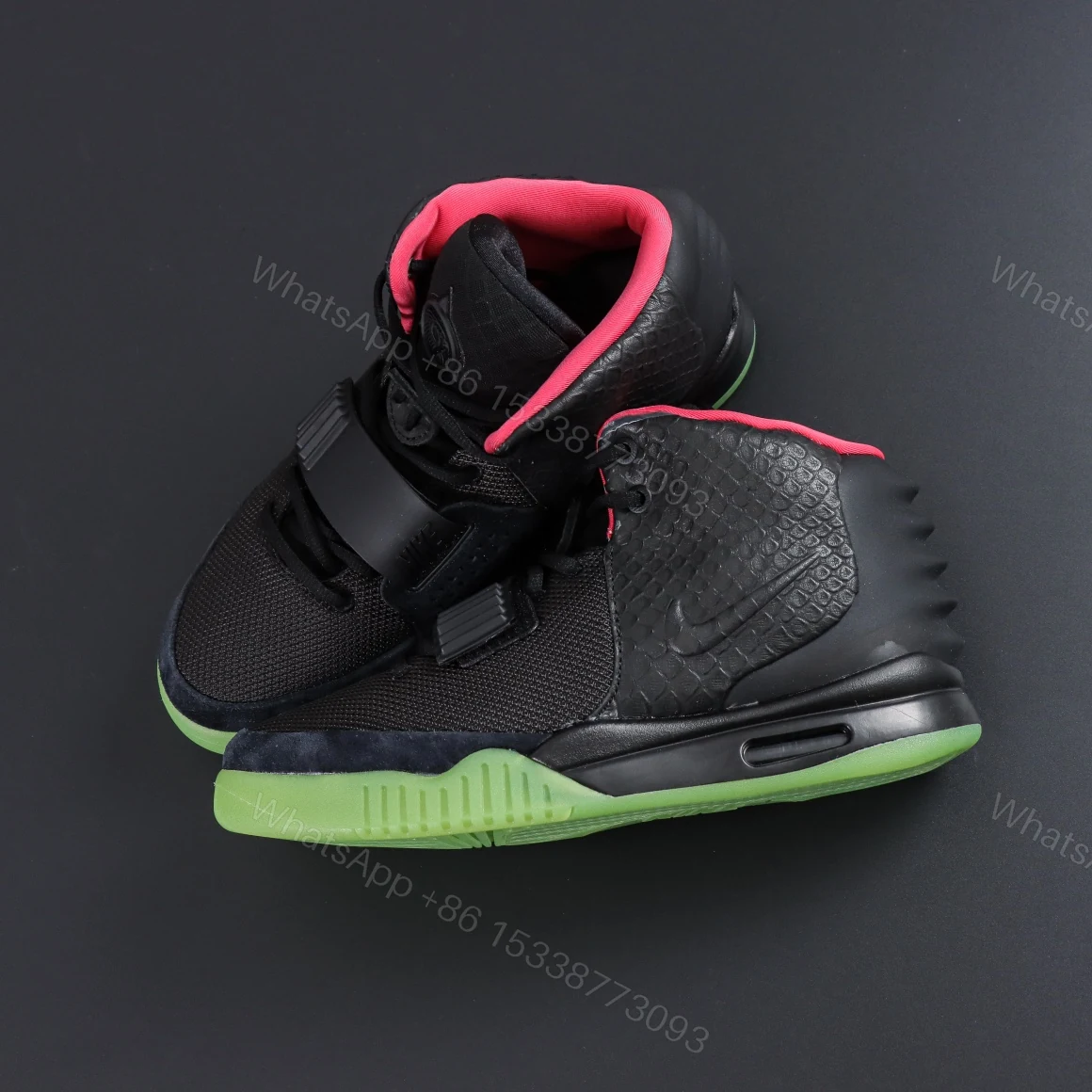 View 8 of Nike Air Yeezy 2 Solar Red Reps
