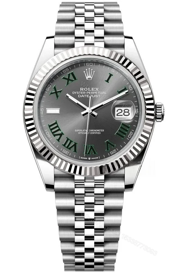 Rolex Datejust M126334 Super Clone – Wimbledon Grey Dial 41mm — view 1