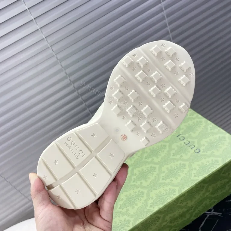 View 3 of Off-White Leather Platform Sneaker â€” Minimalist, All-Day Comfort