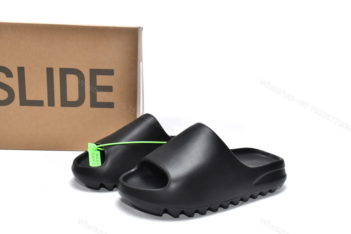 adidas Yeezy Slide Reps Black FX0495 — view 2