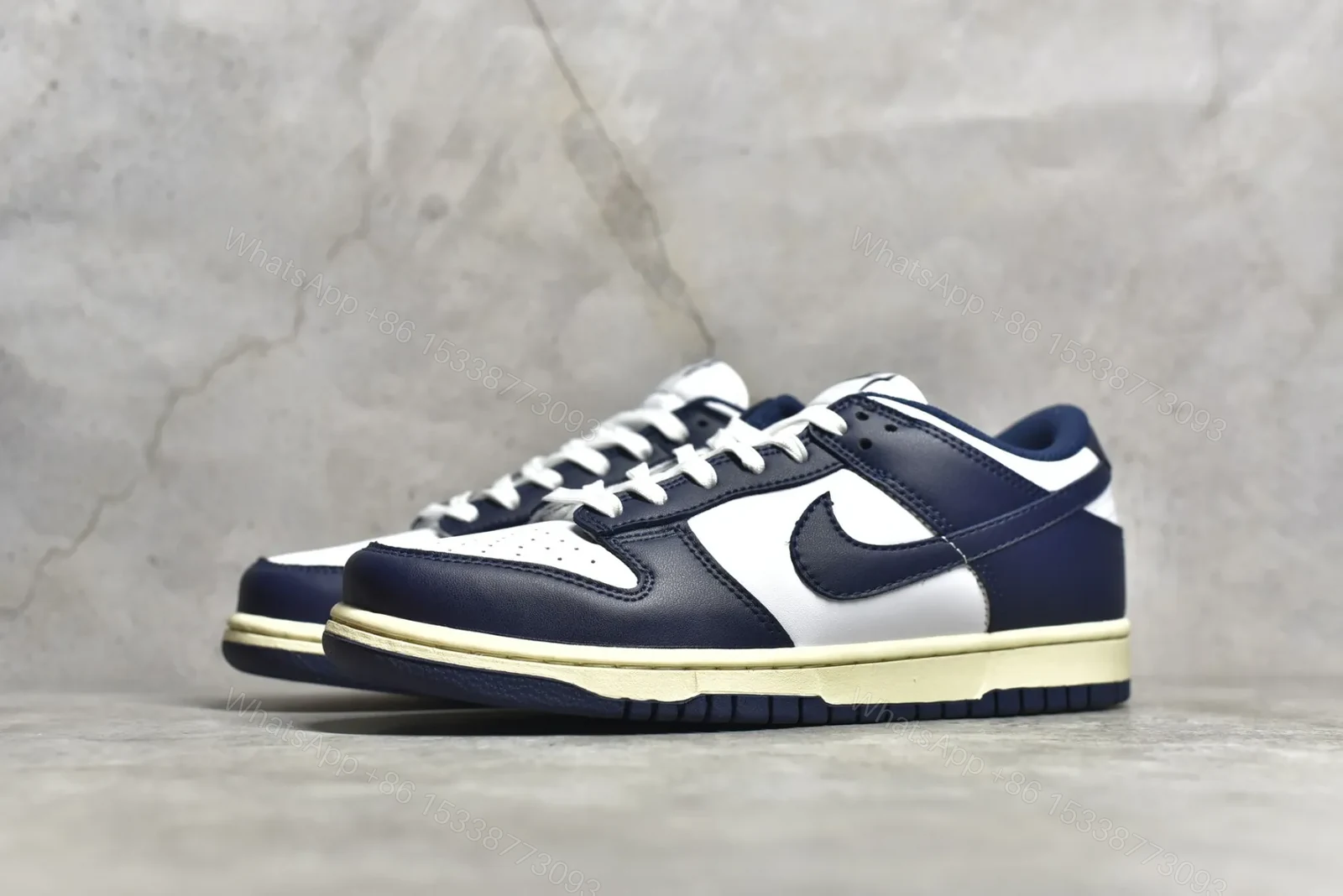 View 2 of Nike Dunk SB Low Navy Blue Replicas