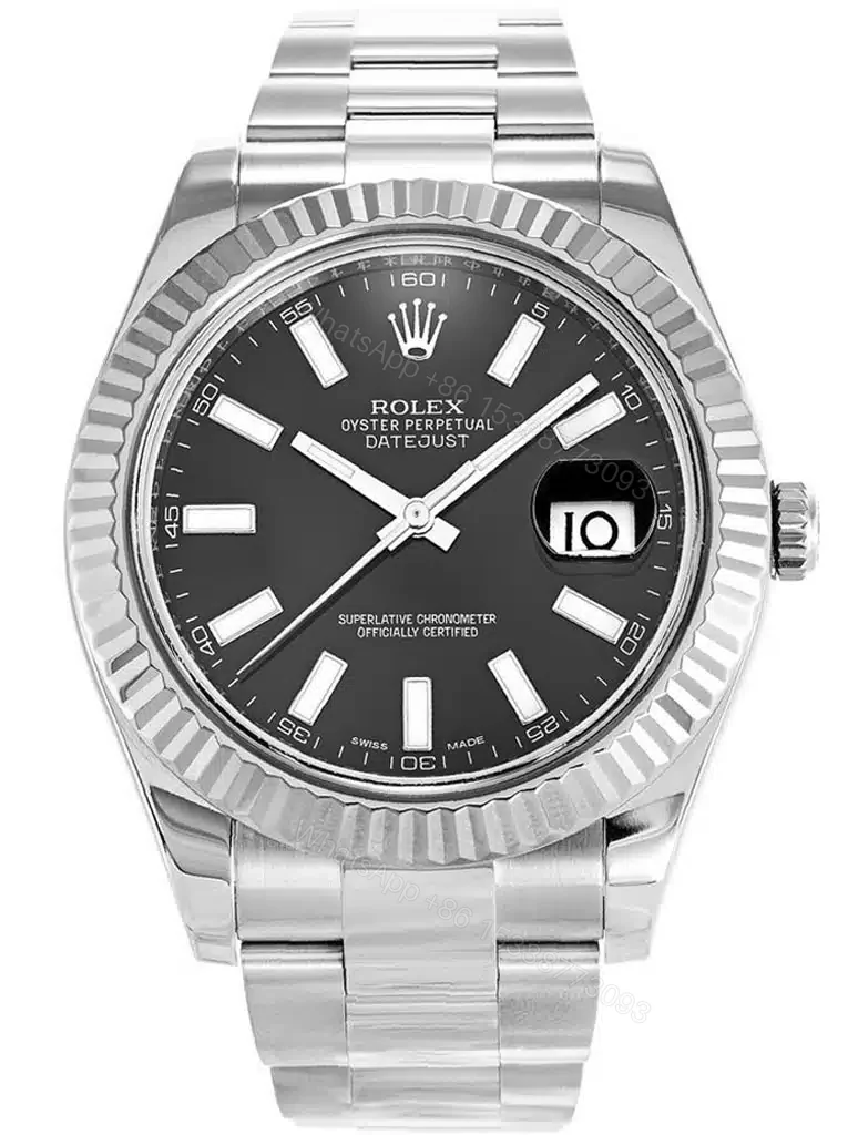 Rolex Datejust 116334 41mm Black Dial — view 1