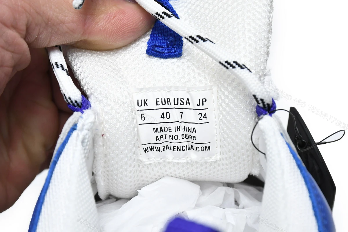 View 8 of Balenciaga Triple S White Sapphire 584088 W09O8 4171