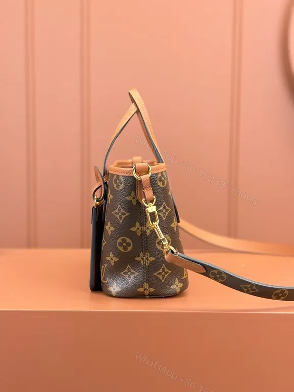 View 9 of Louis Vuitton Monogram Canvas Crossbody Bag â€” Structured, Durable Luxury