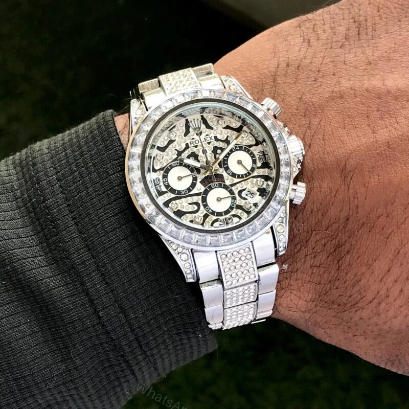 View 2 of Rolex Eye Of The Tiger Silver 40mm Quartz