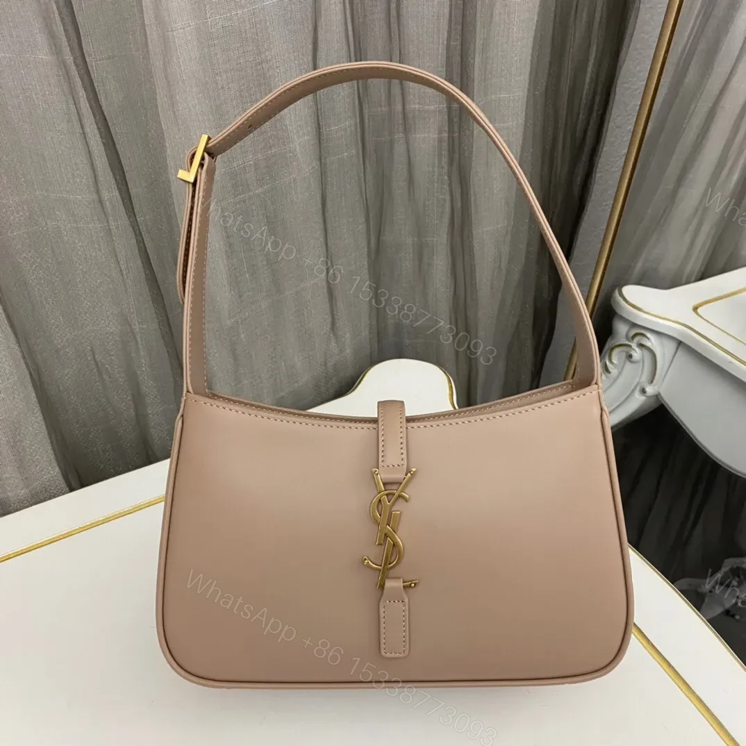 Saint Laurent le 5 a 7 mini hobo bag – Rosy sand — view 1