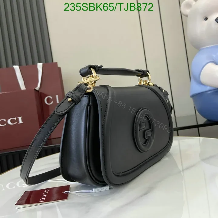 View 22 of Gucci Red Smooth Leather Small Top Handle Bag 88878