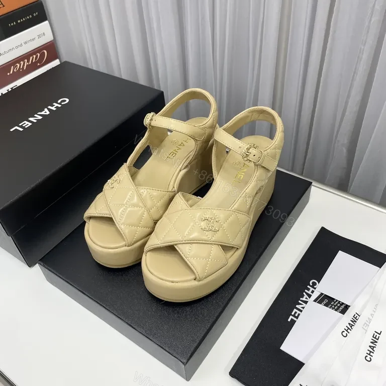 Chanel-Style Quilted Sandals: Lux Comfort Elevation — view 1