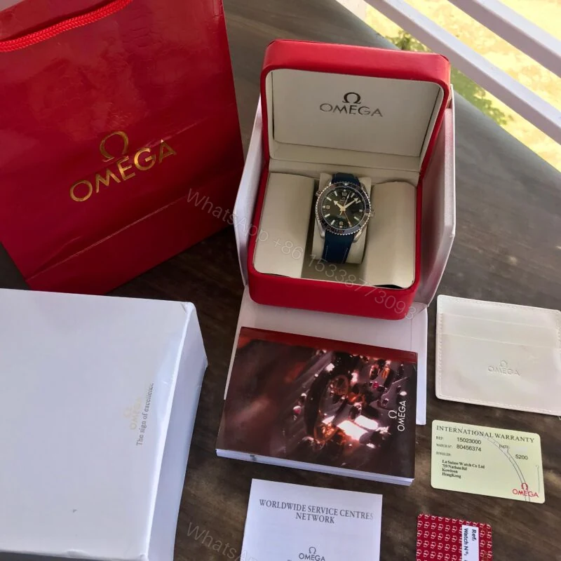 View 7 of Omega Seamaster Co-Axial GMT Deep Blue 40MM Automatic