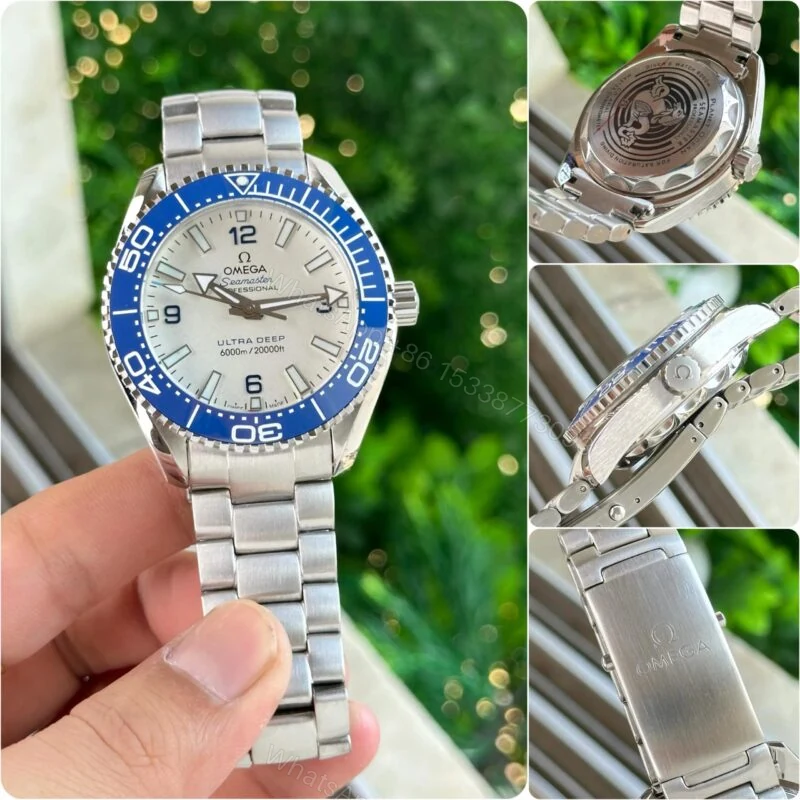 View 4 of Omega Seamaster Planet Ocean 600M White 45mm Automatic
