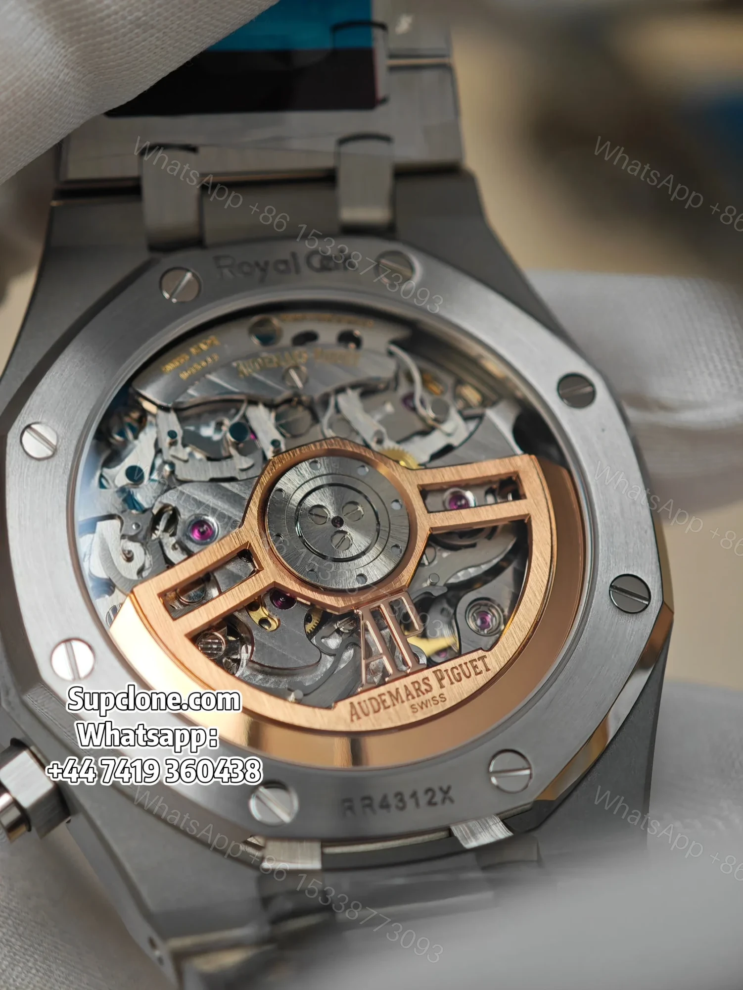 View 20 of Audemars Piguet Super Clone Royal Oak Black Dial 26240 Chronograph 41mm