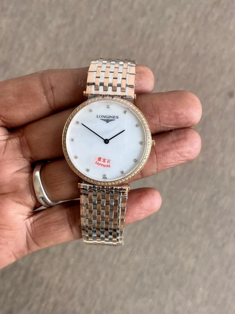 View 2 of Longines One Click King Silver White Dial 42mm Quartz