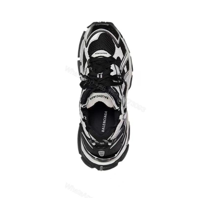 View 4 of Balenciaga Runner Black White 677402W3RB29010