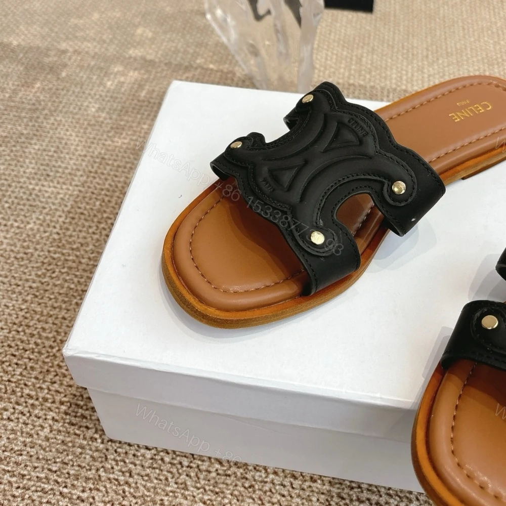 View 6 of CELINE MARINA MULE BLACK