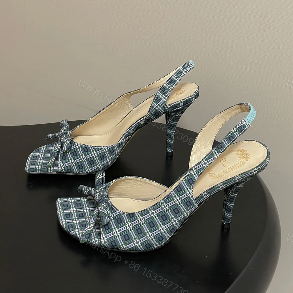 View 3 of Dior Bow Heeled Slingback Sandal